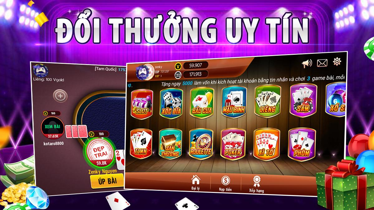 cổng game bài đổi thưởng