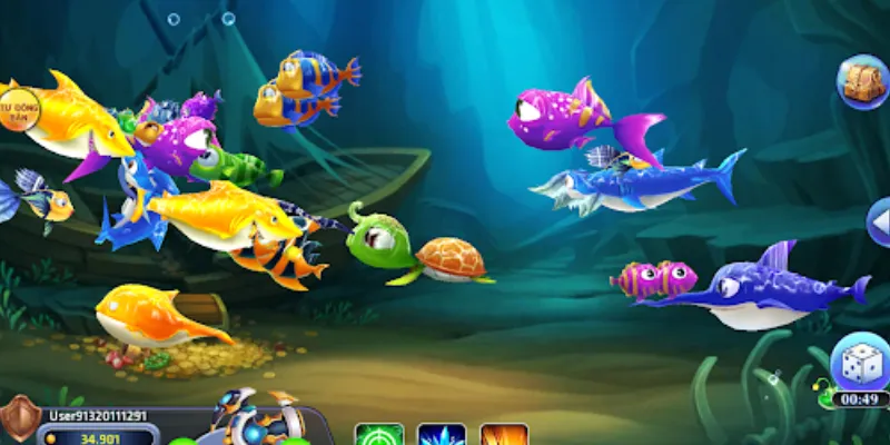 Điểm lôi cuốn của trò chơi bắn cá kim cương