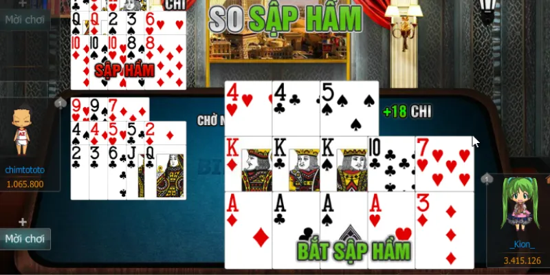 Giải thích toàn bộ luật chơi Mậu Binh 5 lá