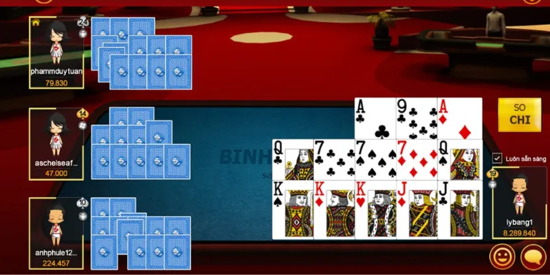 Các tình huống binh lủng quan trọng trong quy tắc chơi