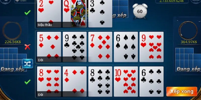 Các mẹo chơi Mậu Binh 5 lá giúp nâng cao kỹ năng