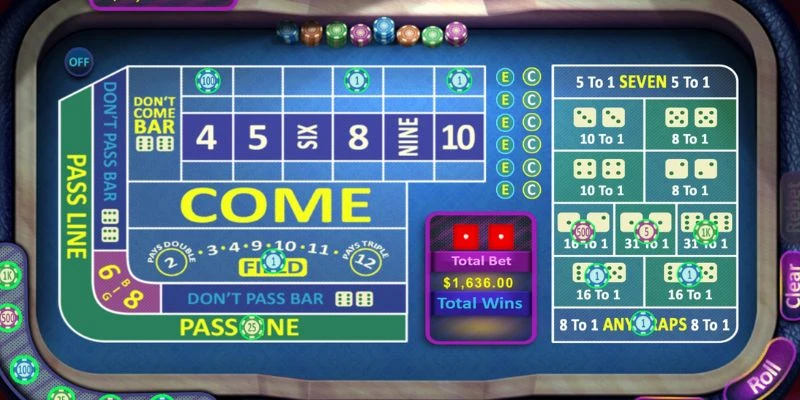 Tìm hiểu quy tắc chơi Craps chi tiết